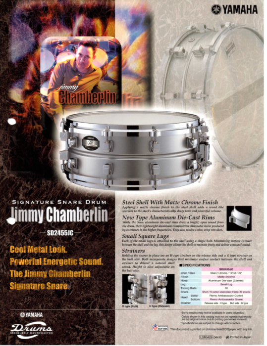 Jimmy Chamberlin - SD2455JC